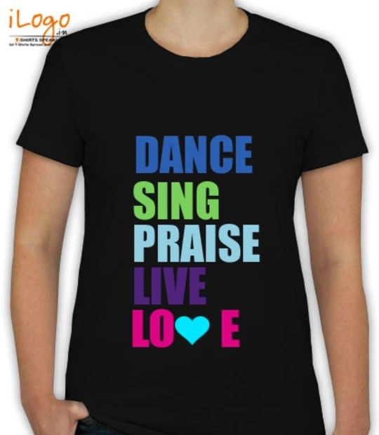 Dance Studio Dance-live-love T-Shirt