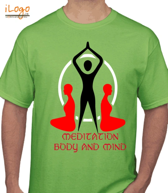 Yoga MEDITATION-BODY-AND-MIND T-Shirt