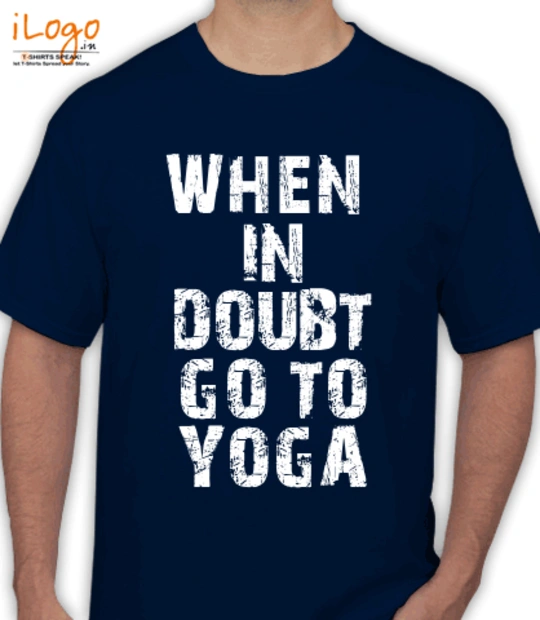 Yoga WHEN-IN-DOUBT-GO-TO-YOGA T-Shirt