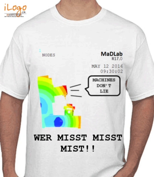T shirts MaDLabs-Plain T-Shirt