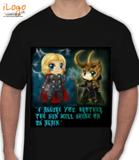 T shirts Thor-and-Loki T-Shirt
