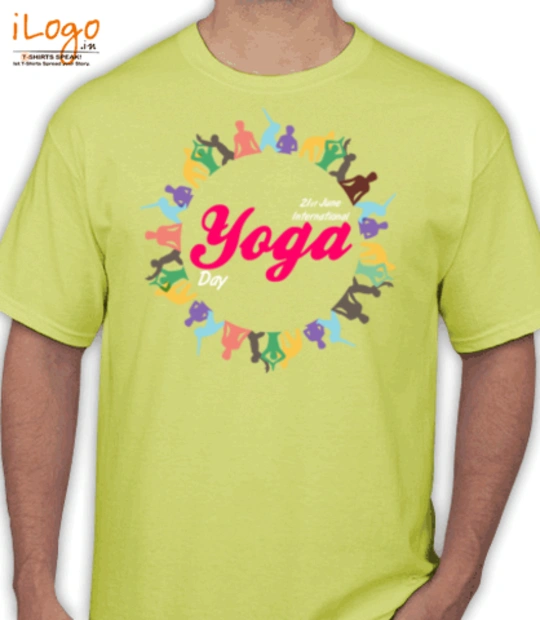 Yoga Yoga-design-colourfull T-Shirt