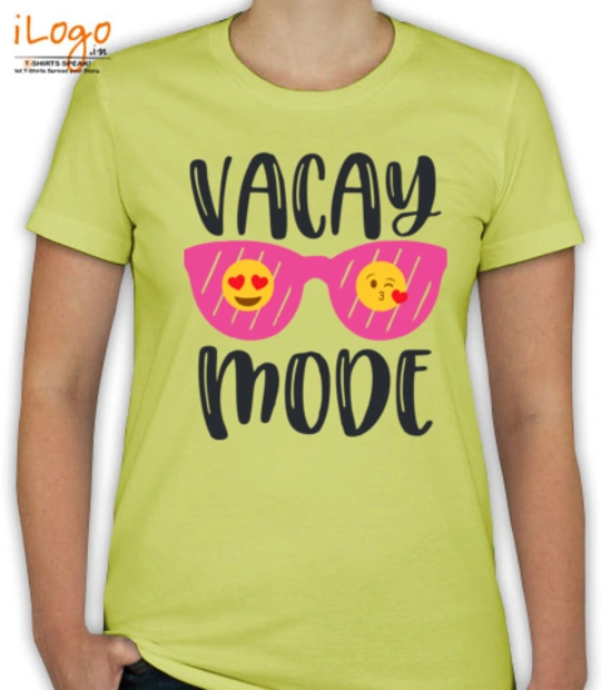 RAND YELLOW vacation-mode T-Shirt