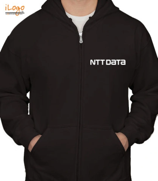 T shirts NTTDATA-hood T-Shirt