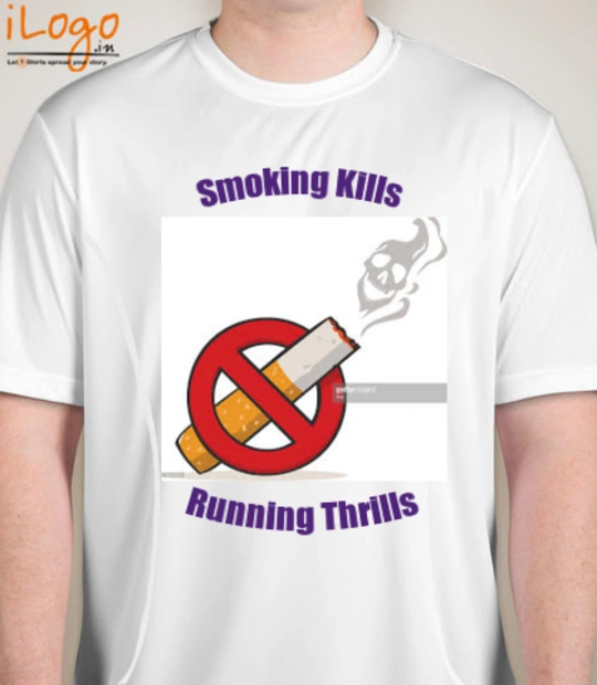 T shirts SmokingnRun T-Shirt