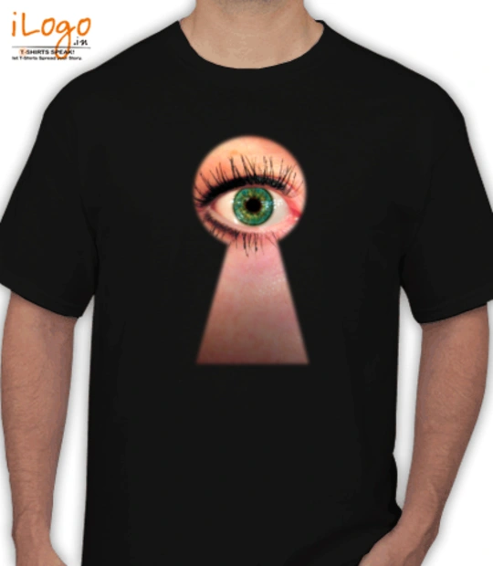 T shirts eye-keyhole T-Shirt