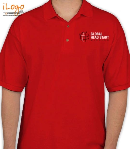 T shirts GHSM-Red-Design T-Shirt