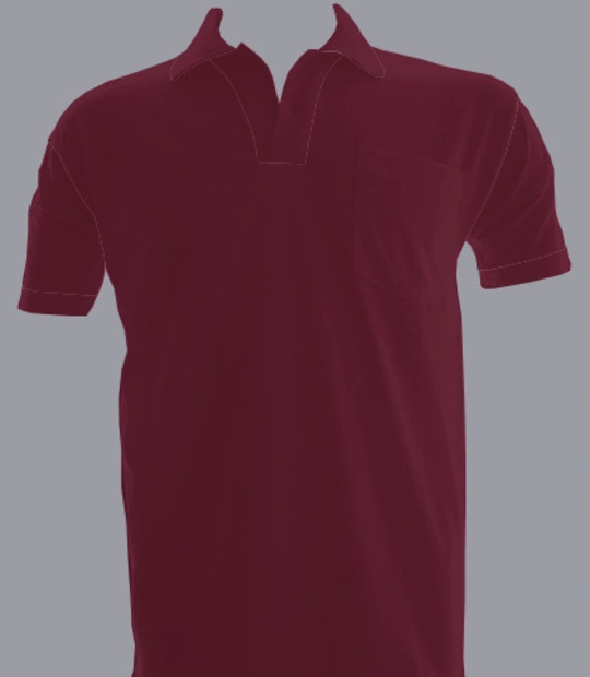 T shirts maroon-half T-Shirt