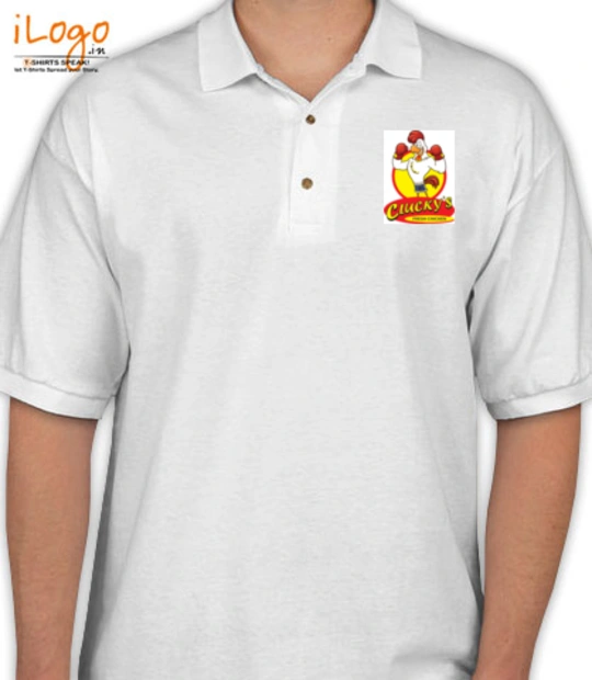 T shirts cluckys-logo T-Shirt