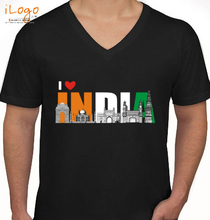 Independence Day Love-india T-Shirt