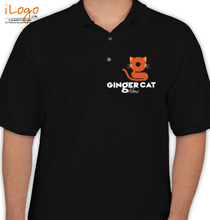 CAT Ginger-Cat-Design T-Shirt