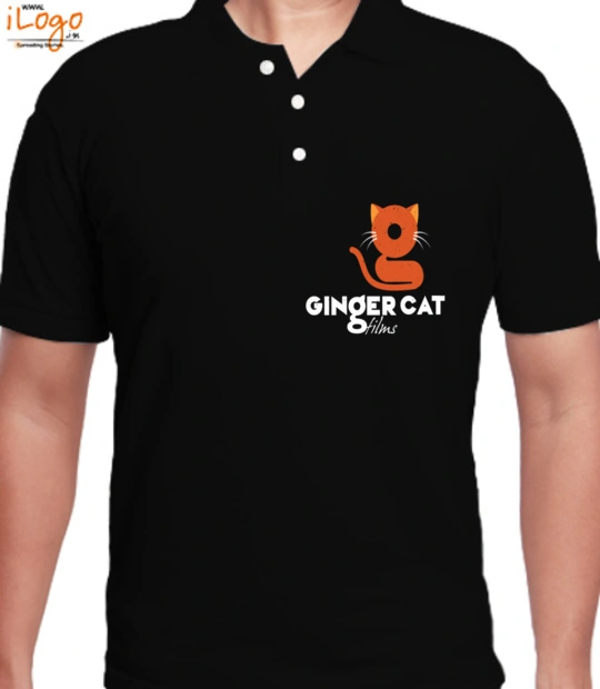CAT Ginger-Cat-Design T-Shirt