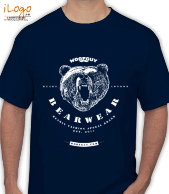 T shirts Bearwear-Navy T-Shirt