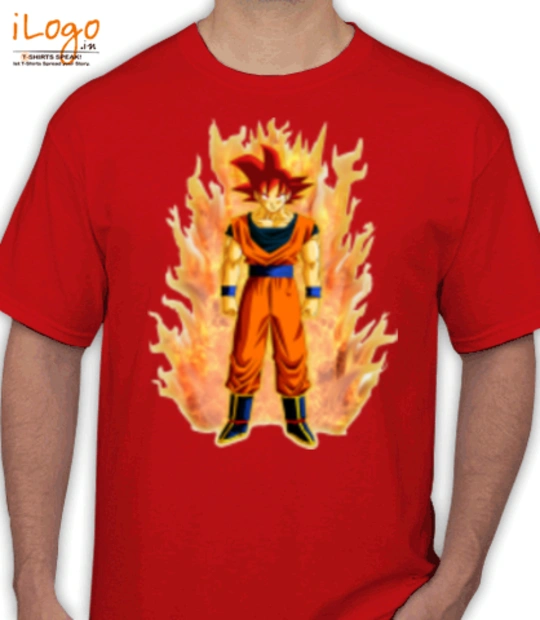  goku-fire T-Shirt