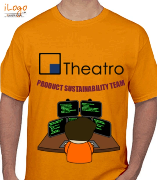 T shirts PSET-Orange T-Shirt