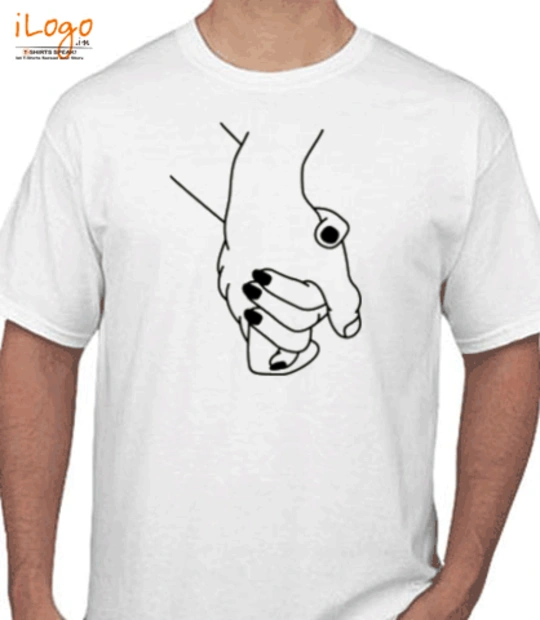 T shirts CouplesHolding T-Shirt