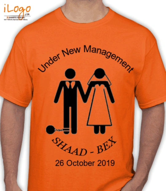 T shirts Groom-Orange T-Shirt