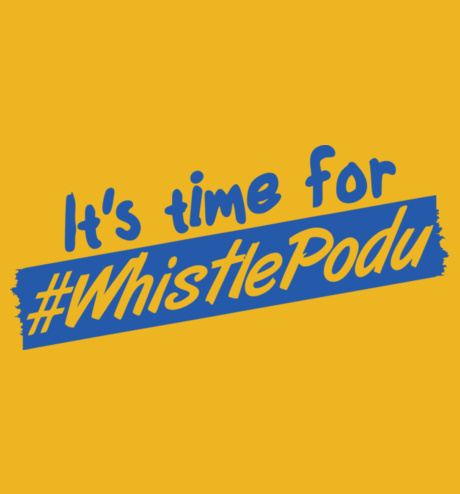 it's time for whistle podu