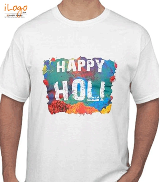 Happy happy-holi-tshirts T-Shirt