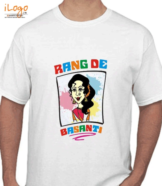 Holi t shirts/ rang-de-basanti T-Shirt