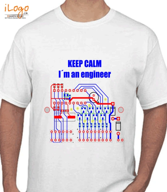 Darth vader in white Engineer- T-Shirt