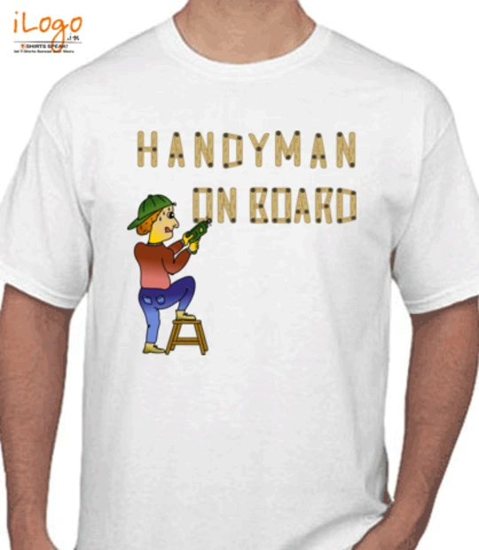  Manwelds handyman T-Shirt