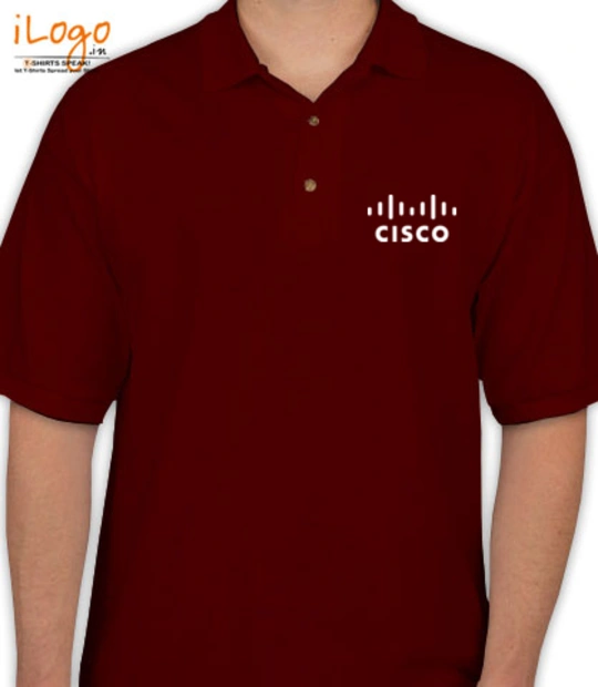 T shirts maroonwhite T-Shirt