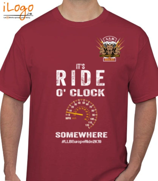 T shirts Europe-Ride- T-Shirt