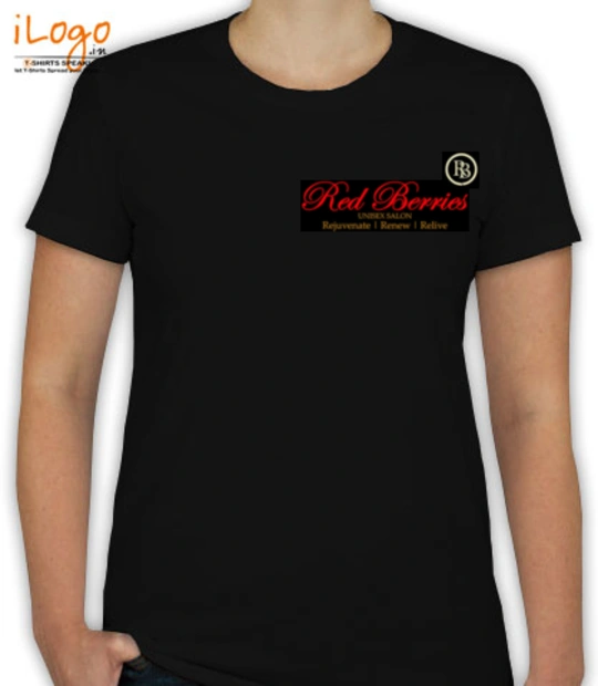 T shirts red-berries- T-Shirt