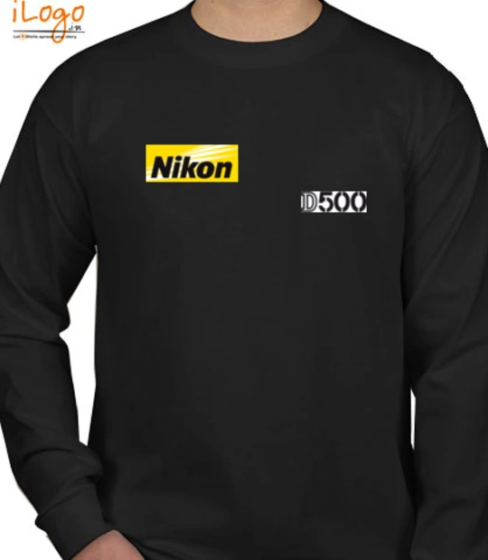 T shirts black-nikon T-Shirt