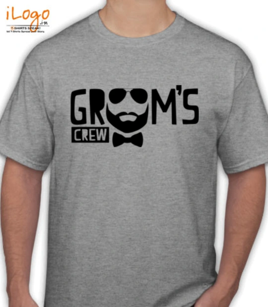 T shirts groom-crew- T-Shirt