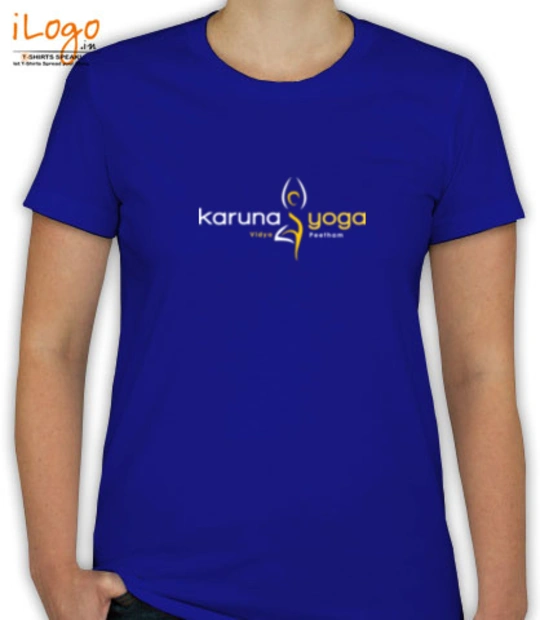 T shirts women-blue T-Shirt