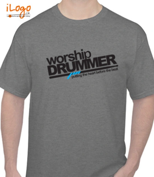 T shirts Worship-Drummer T-Shirt