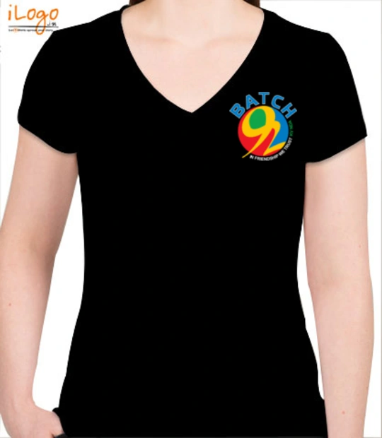 KV-NDA- - Womens V-Neck T