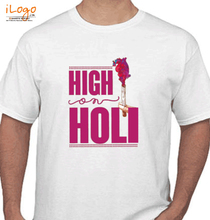 Holi high-on-holi T-Shirt