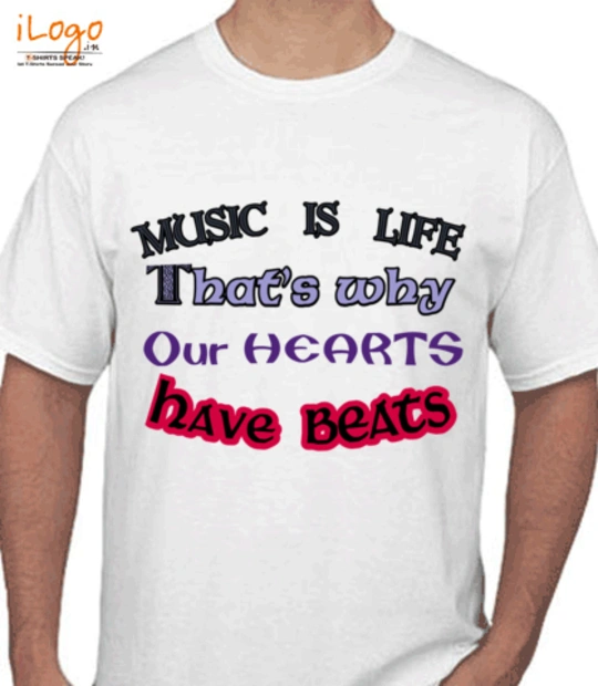 T shirts Musicislife T-Shirt