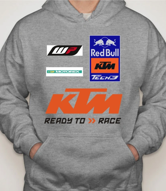 T shirts KTM-Team-Hoodie T-Shirt