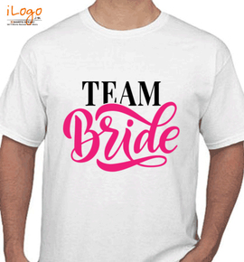 bride team t shirt