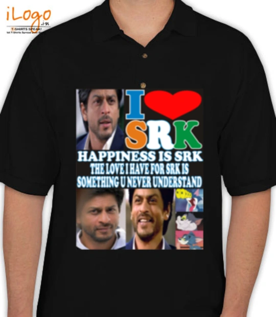 T shirts Polo-Black T-Shirt
