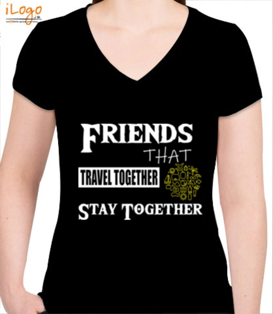T shirts meena-v-neck T-Shirt