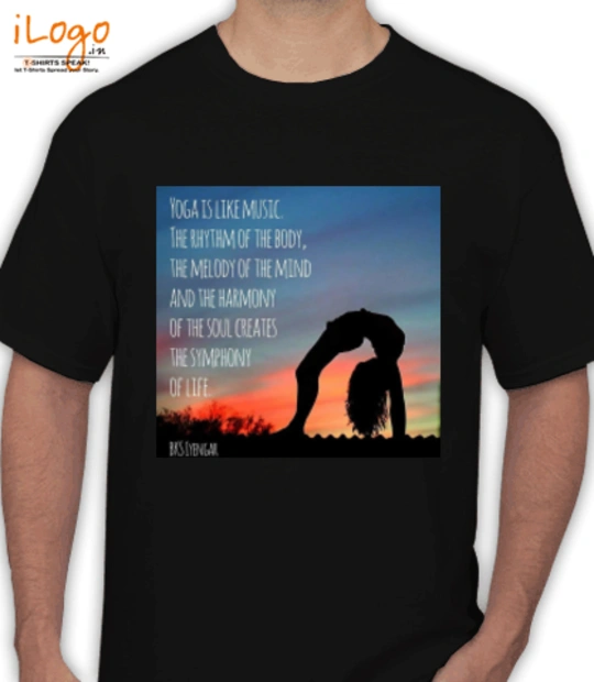 T shirts Yoga-quote- T-Shirt