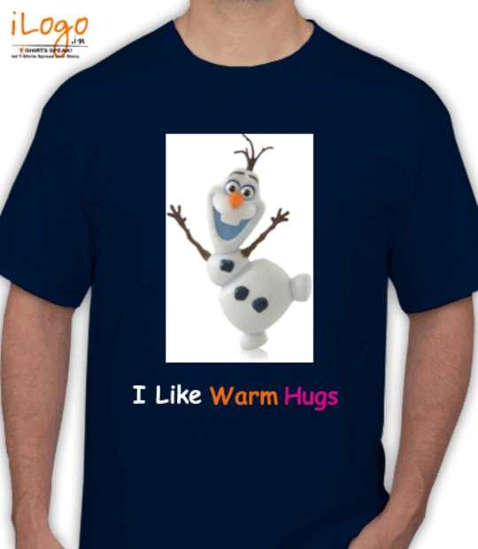 T shirts OLAF-BLUE T-Shirt