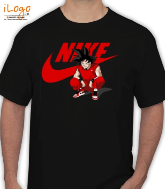 T shirts GokuXNike T-Shirt