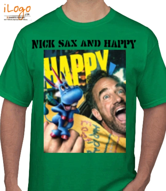 T shirts Nick-Sax-Happy T-Shirt