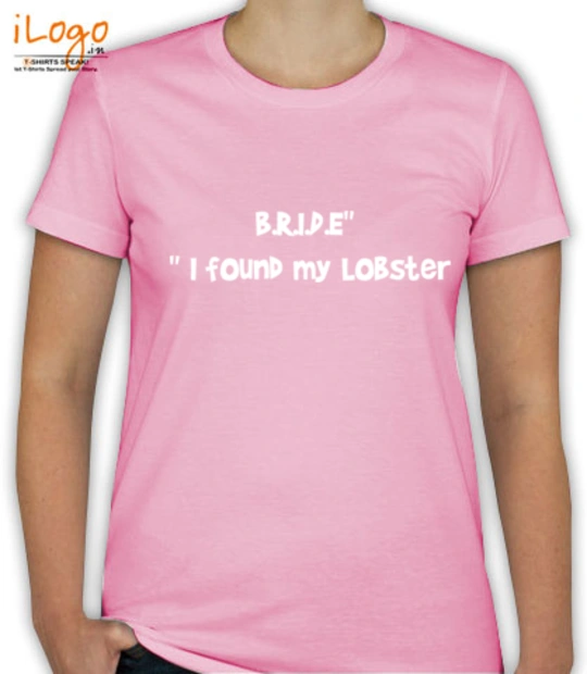 T shirts bride-lobster T-Shirt