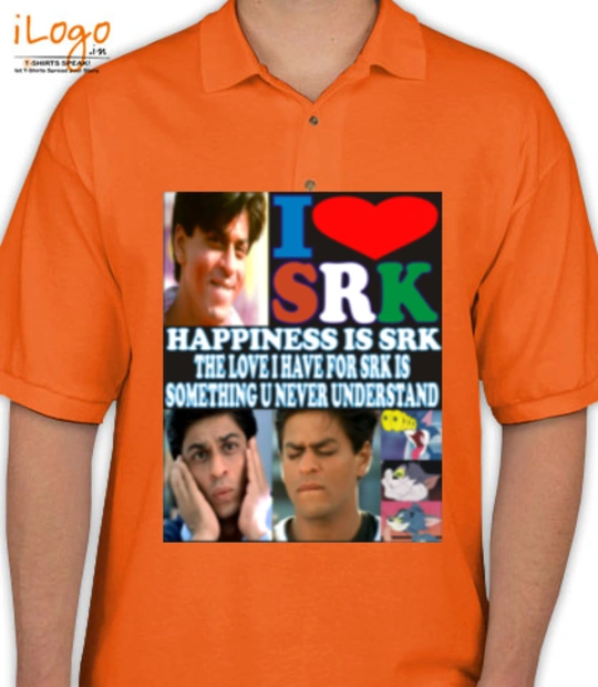 T shirts Polo-Orange T-Shirt