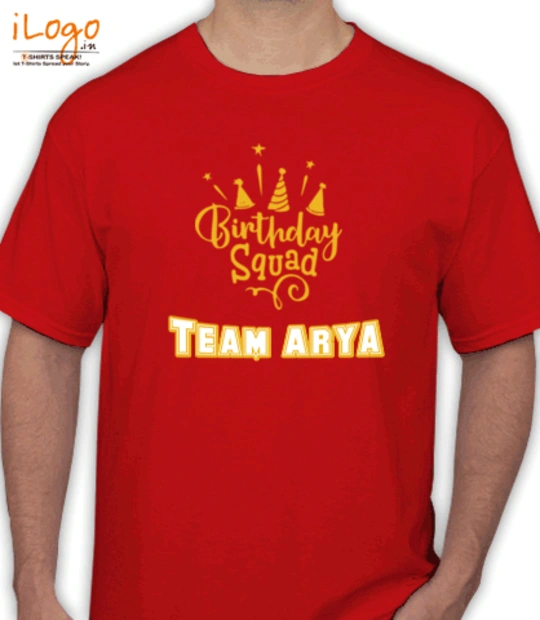 T shirts Arya-bday-joy T-Shirt