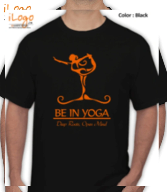 T shirts Be-in-yoga-B T-Shirt
