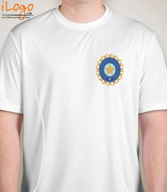 Indian cricket t shirt logo best sale