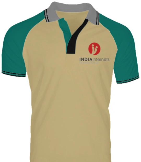 Create From Scratch: Men's Polos India-internet-logo- T-Shirt